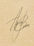 Signature, Alex Balandin